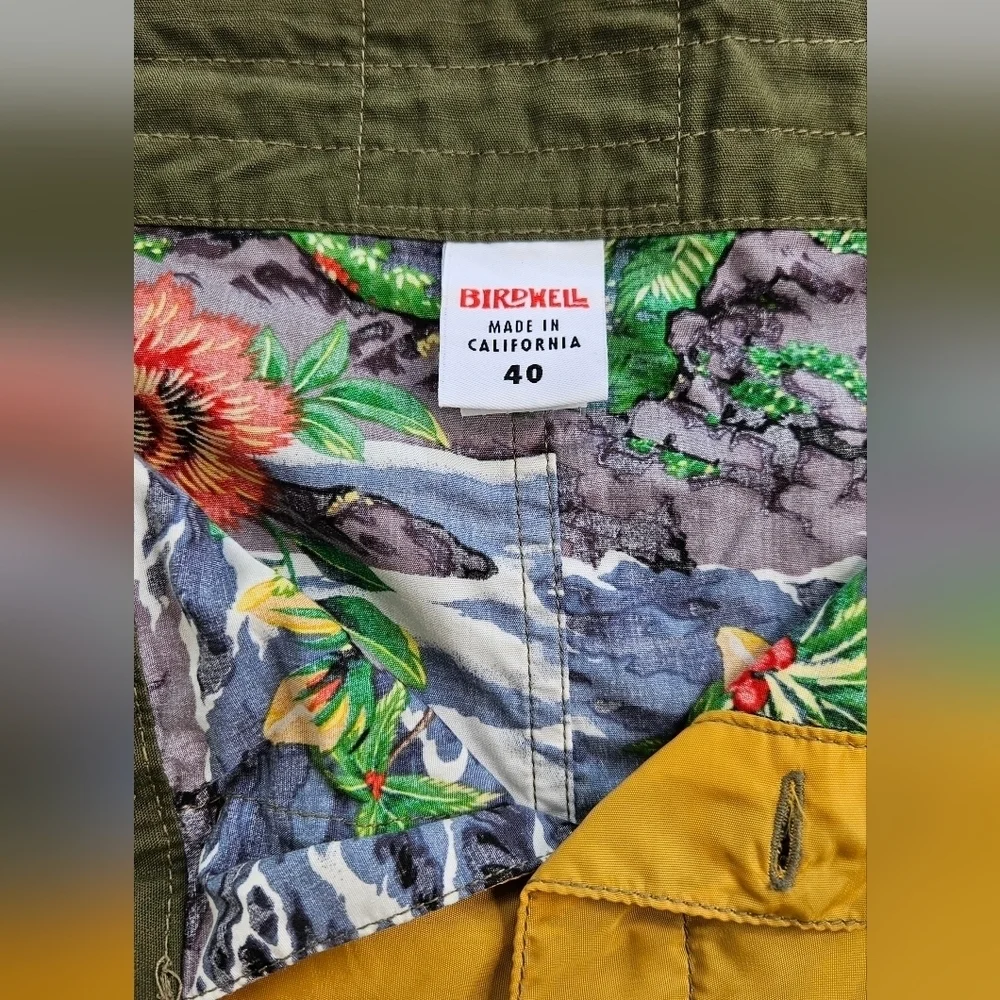 Birdwell Beach Britches 311 Aloha Board Shorts - Gold - Sz 40